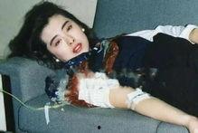 所有明星生病输液照片